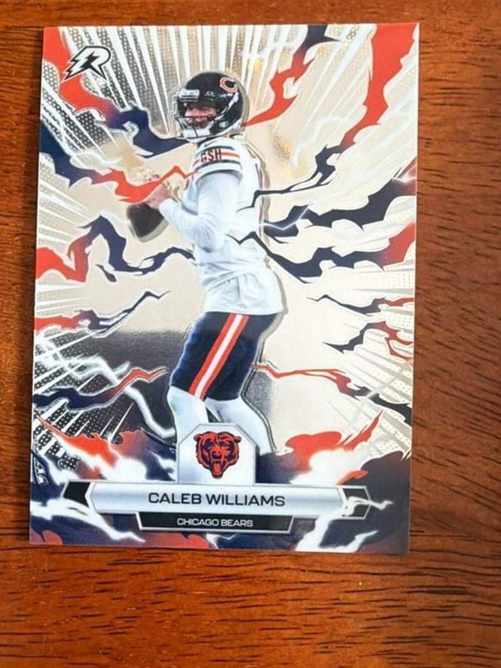 Caleb Williams 2024 Rookies & Stars Airborne Trading Card